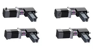 Alignment of motor with toothed belt axis