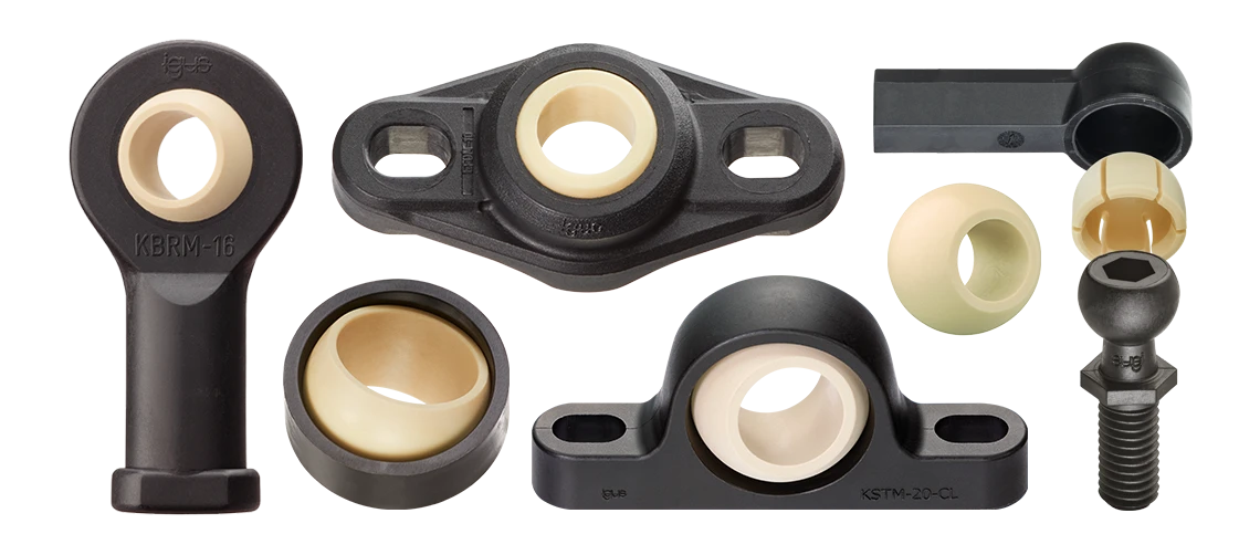 Cojinetes iglidur G e iglidur J