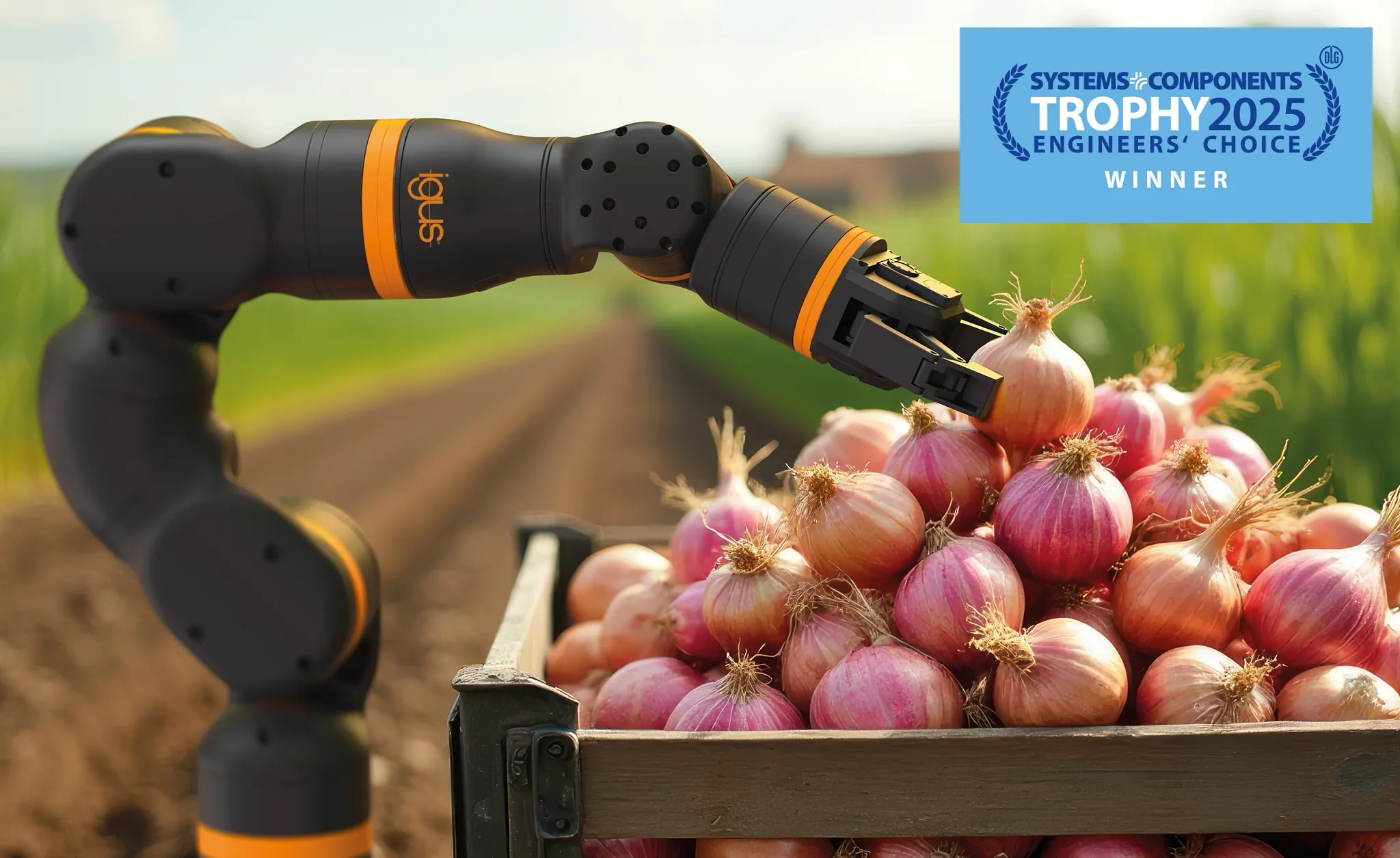 igus gewinnt DLG-Innovationspreis für ReBeL Cobot