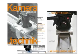 Brochure for film and camera equipment