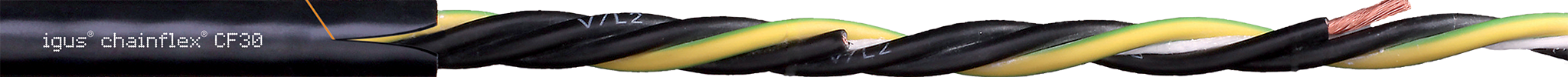 イグス チェーンフレックス可動専用ケーブル 10m CF30.100.04-10 igus チェーンフレックス可動専用ケーブル 10m ( CF30.40.04-10 )