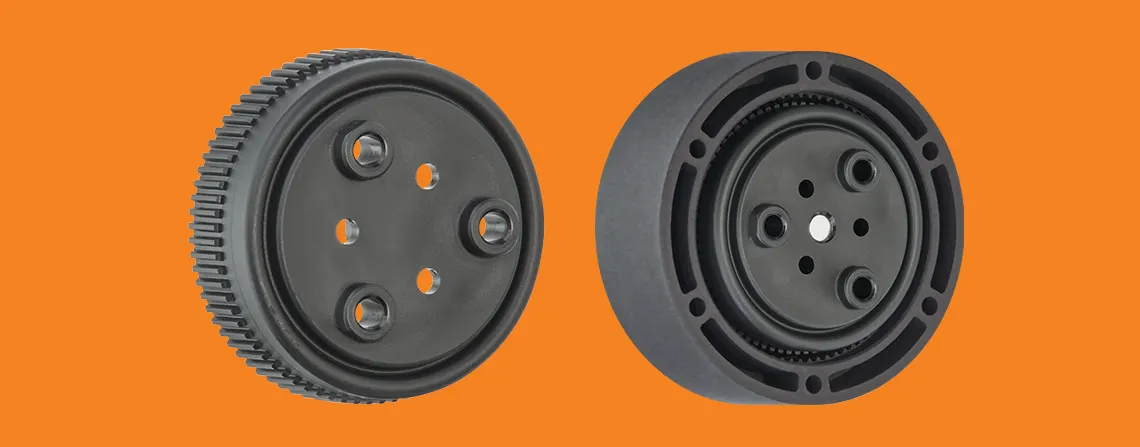 Engranajes de ondas de colada