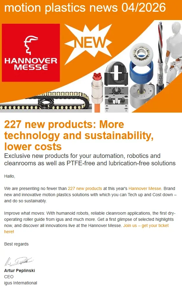Editorial din „Motion Plastics News”, nr. 4/2026