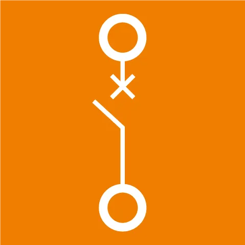 Symbol für die Änderungsrate des Stroms (dI/dt) bzw. Stromanstieg/-abfall. Ideal für Elektrotechnik, Leistungselektronik und Schutztechni