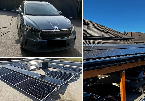 igus 奧地利利用太陽能為電動汽車充電