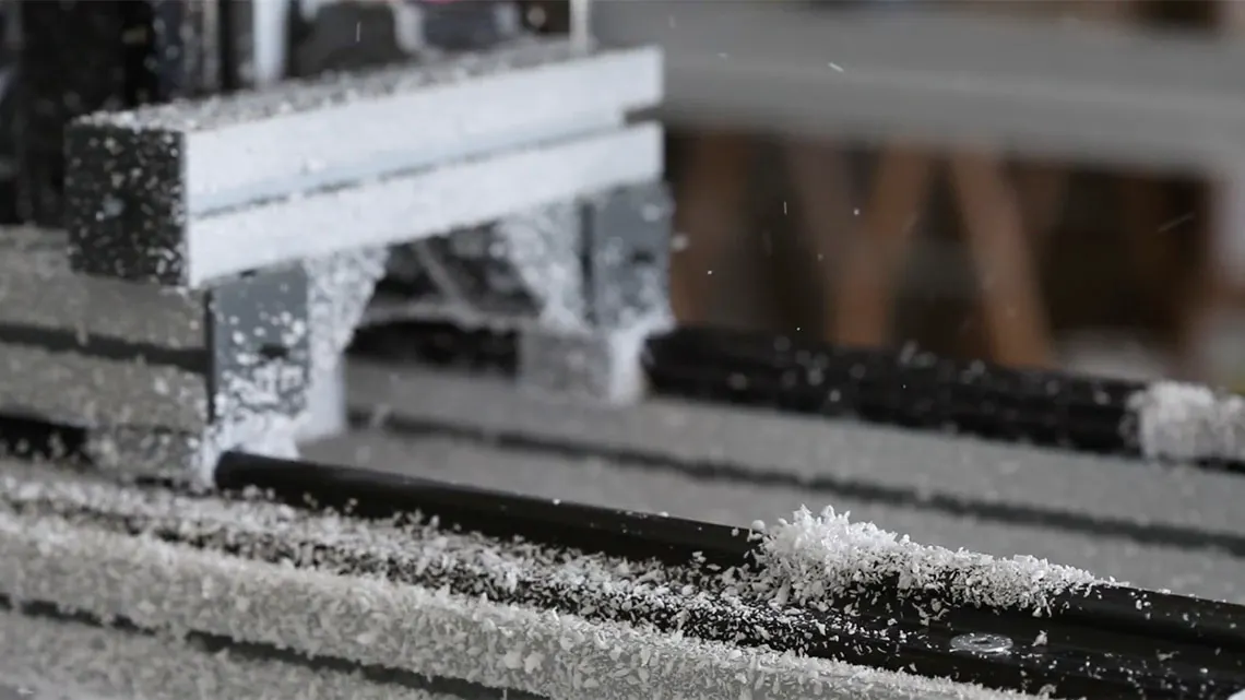 Marógép drylin® lineáris csapágyakkal