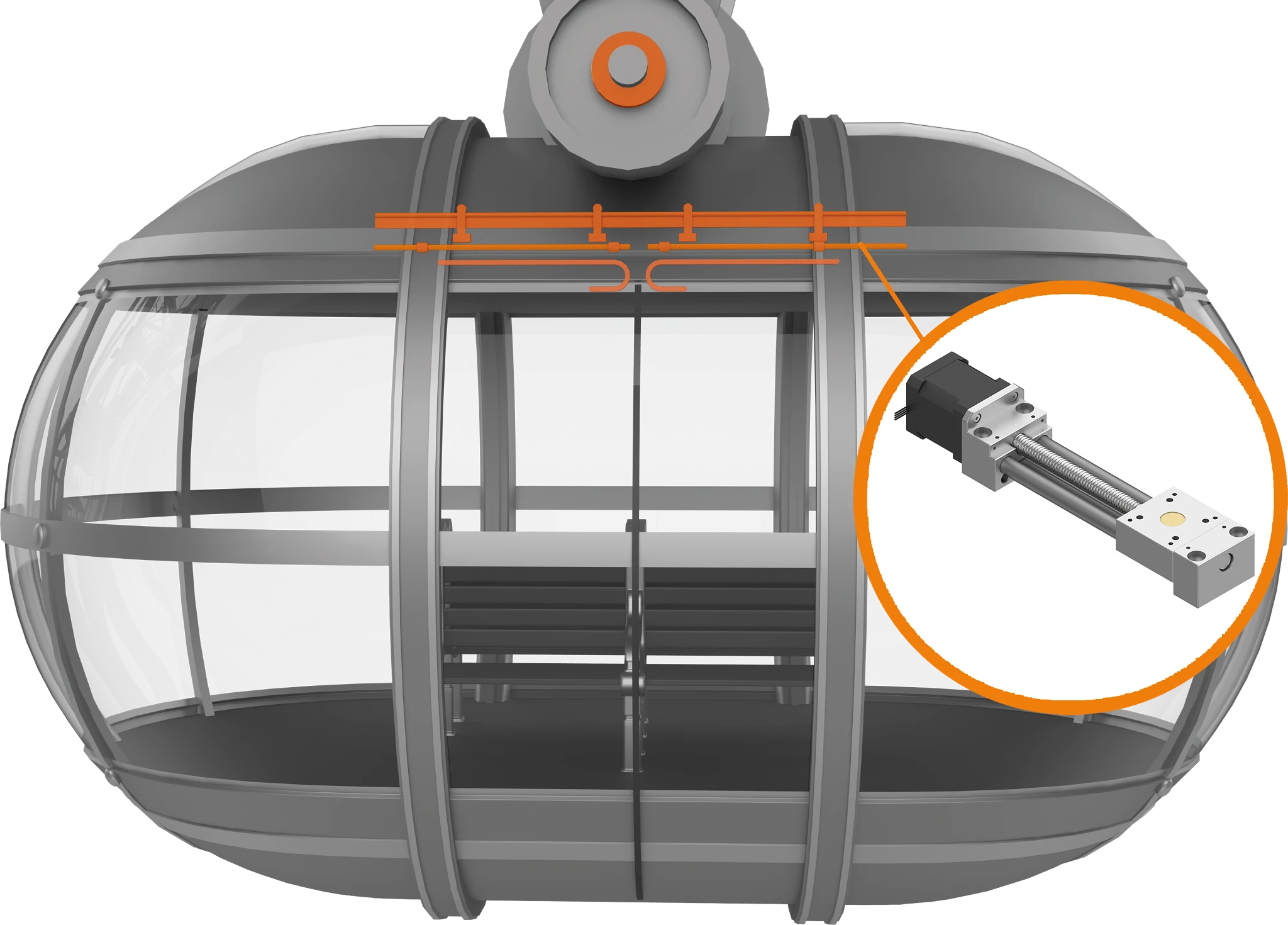 Gondole de grande roue