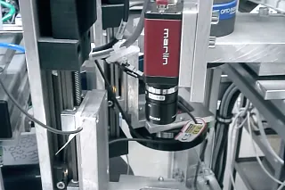 drylin-Lineareinheit im eingebauten Zustand