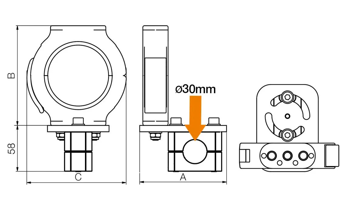 triflex R compact connection without strain relief, technical