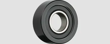 Plastic outer for ball bearings