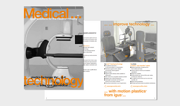 Medical equipment brochure