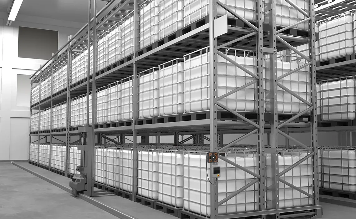 e-spool flex dans un entrepôt