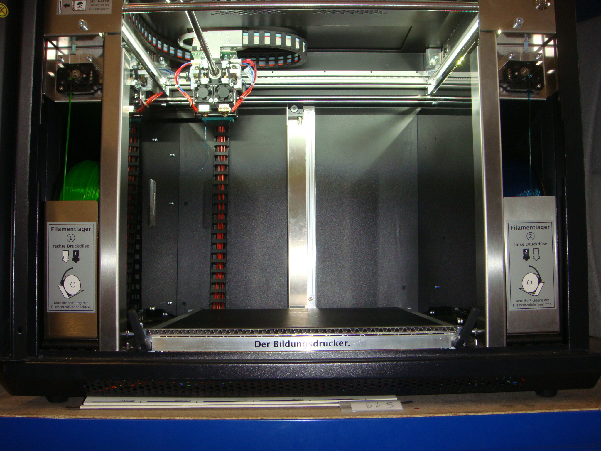 Axes linéaires dans une imprimante 3D