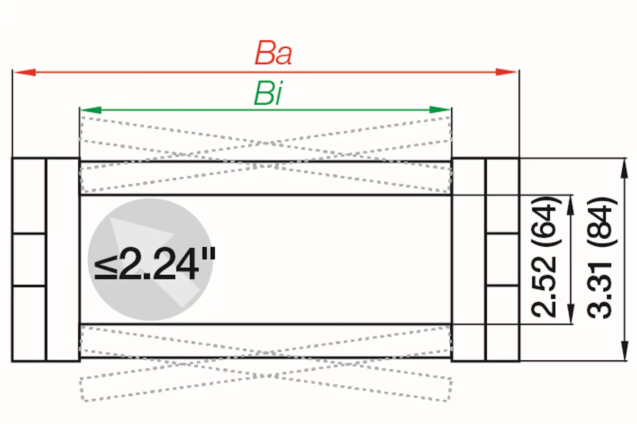 E4.64L.062.125.0 technical drawing