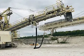 Bucket wheel excavator