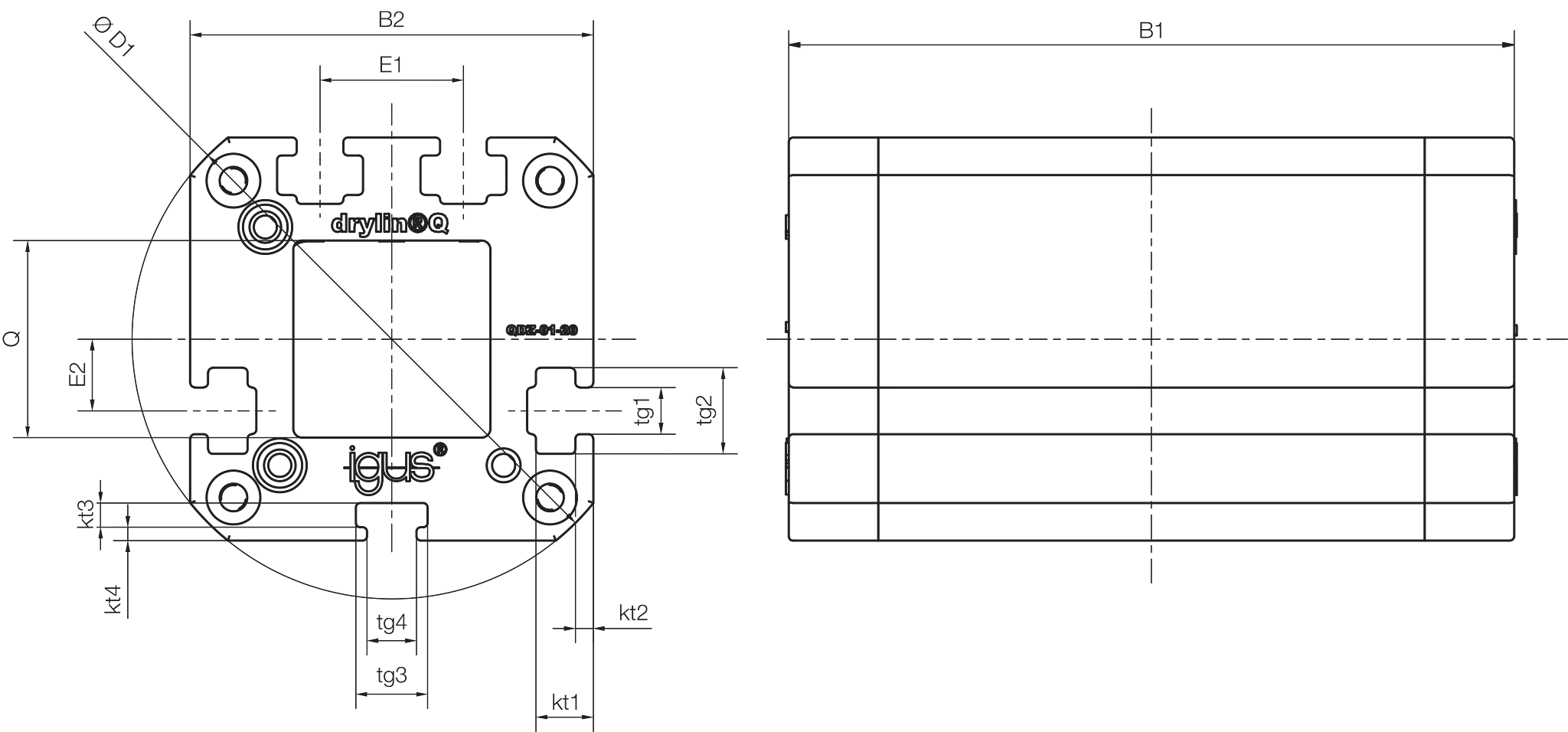 QWE-01-12 technical drawing