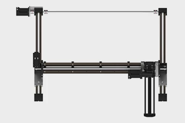 Cartesian robot for xyz movement