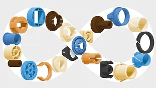 Individuelle iglidur Bauteile