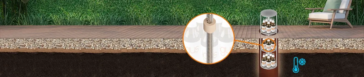 Enfriador de cervezas subterráneo DIY