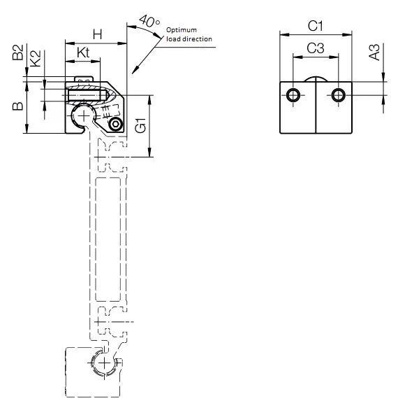 Plan technique des patins hybrides WJRM-BB-31 & 41