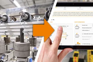 Test in the test lab and igus online tool