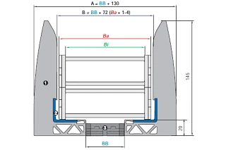 Goulotte de guidage guidelite