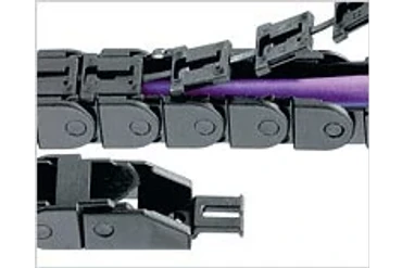 cadena electrónica con cremallera