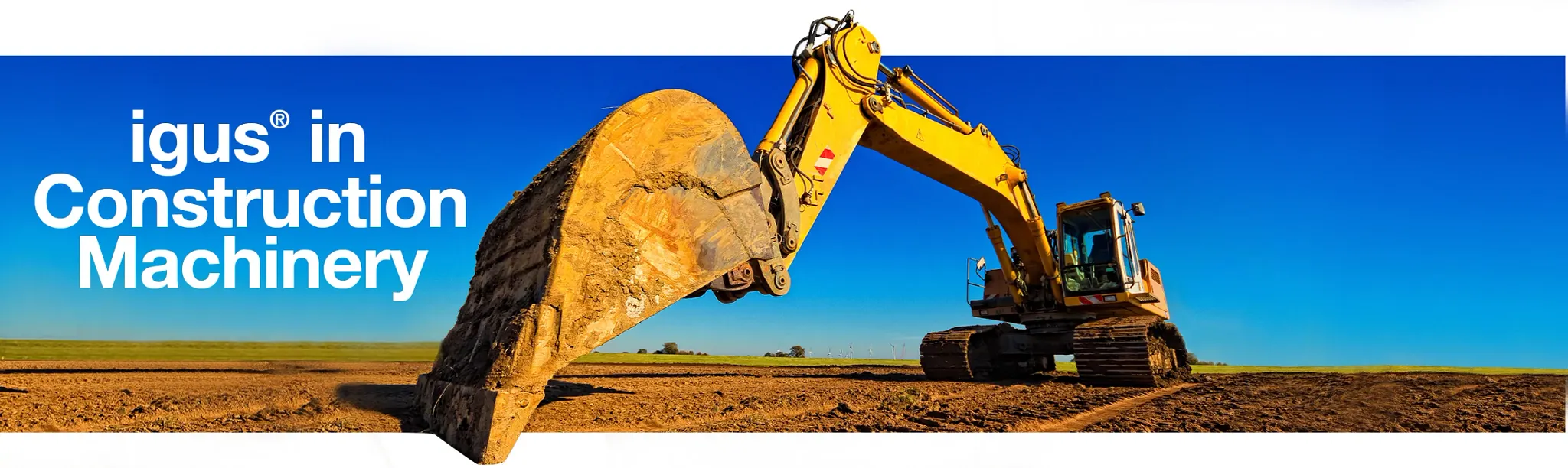 construction machinery banner