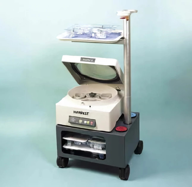 Harvest decanter centrifuge