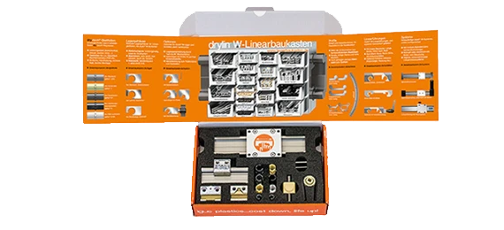 Boîte d&#x27;échantillons drylin W