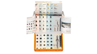 Caixa de amostras de casquilhos deslizantes para automóveis