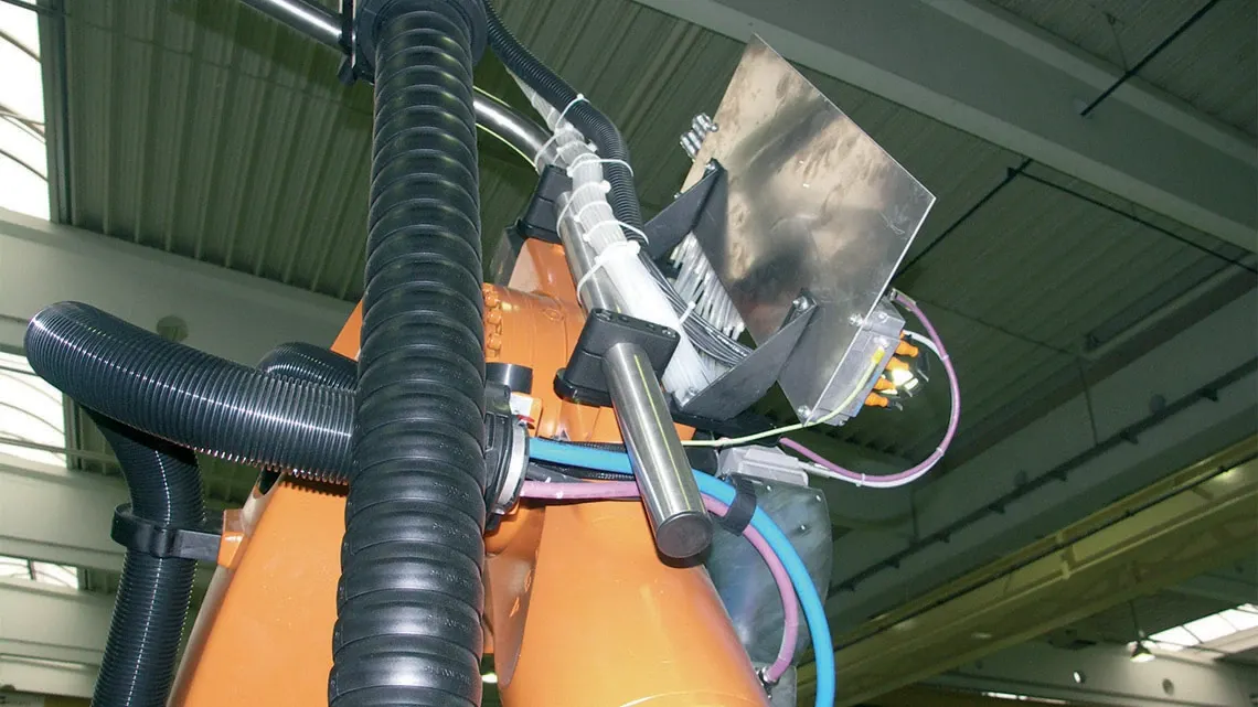 Energikedja för monteringsrobot