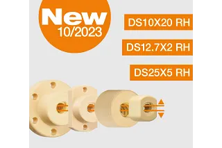 Tuercas de rosca de plomo