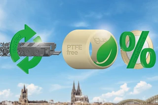 Auf der Hannover Messe 2025 zeigt igus, wie Kunden mit nachhaltigen motion plastics-Lösungen sparen können