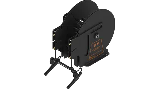 Microphone winch microphone reeler stage cable management