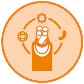 Can transmit voice, video, data, etc.