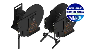 Microphone winch microphone reeler