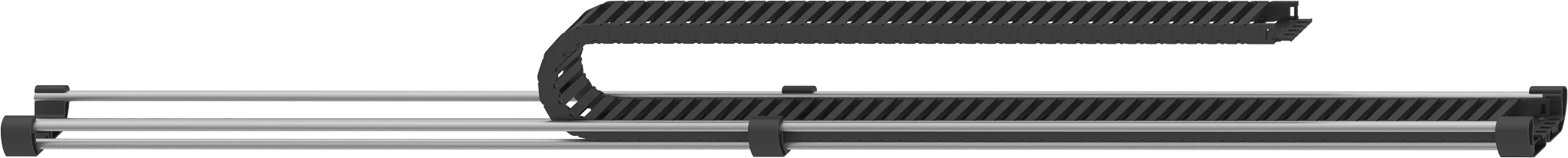 Energy chains suitable for the support tray