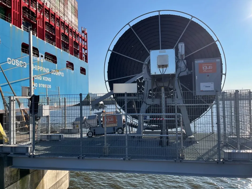 Landstromversorgung Tollerort