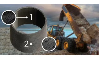 Fibre composite plain bearing structure