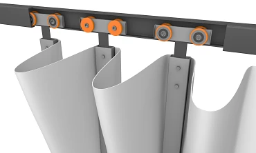 Tirai terpal samping