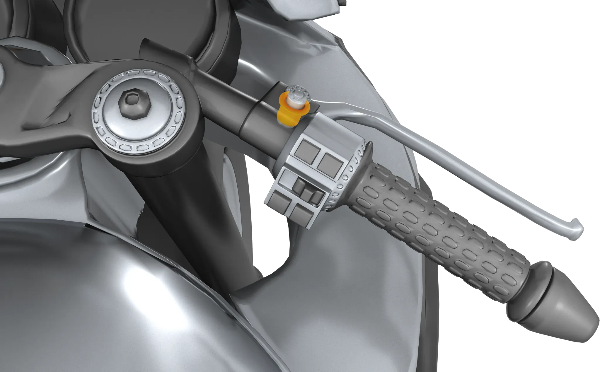 Motorbike brake lever