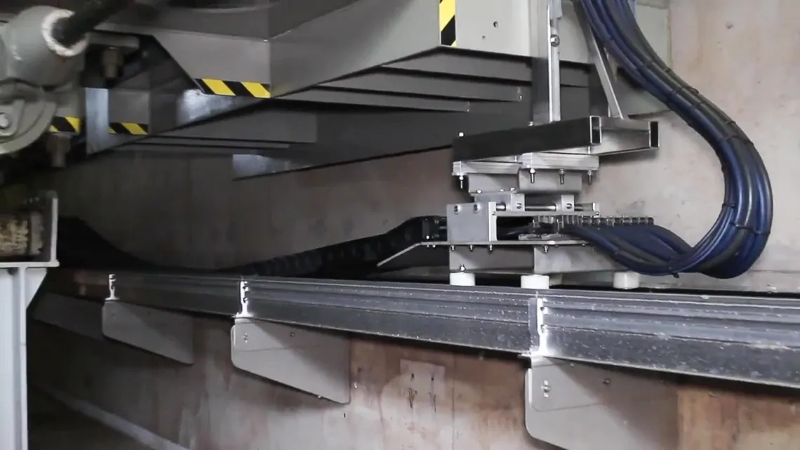 e-chain® ve dvojitém zámku v Krammersluis