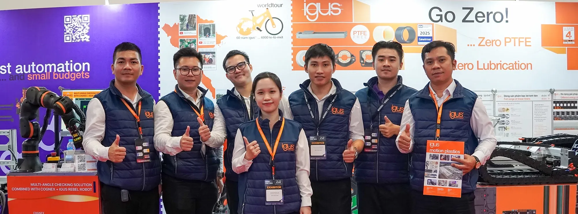 igus team tại VIMF