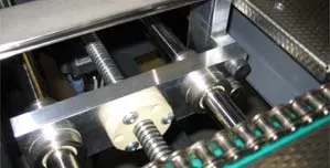 écrous anti-rebond en application