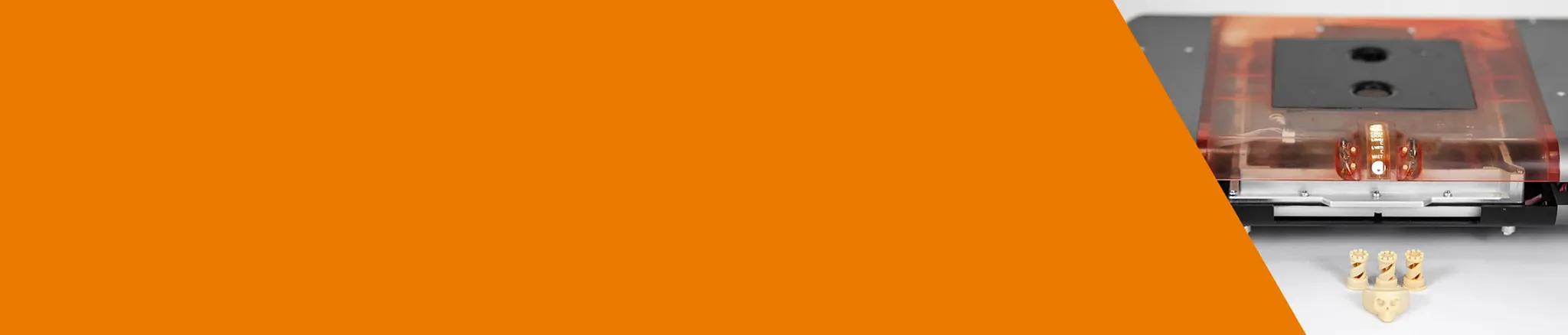 <font size="7">Op hars gebaseerd en innovatief</font><br>Een draagbare 3D printer</font>