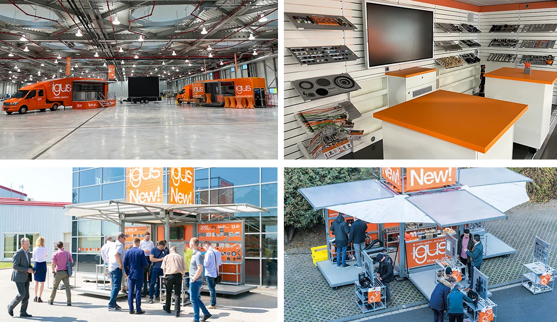 Roadshow and in-house exhibition