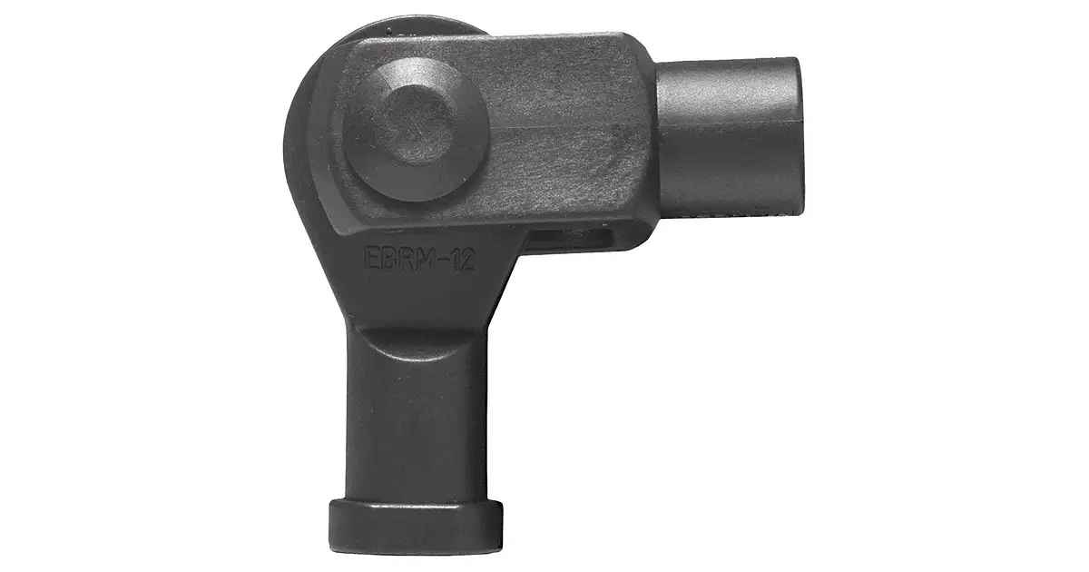 Clevis joint with pin, circlip and rod end bearing, GERMKE, igubal