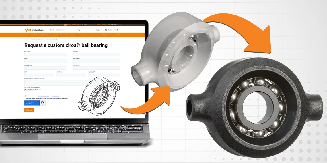 Customised ball bearings