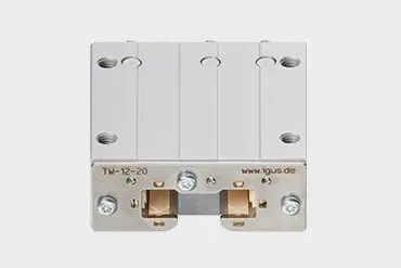 Wózek liniowy drylin® T z automatyczną regulacją luzu